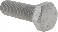 Armor Coat - 3/4-10 UNC, 2-1/2" Length Under Head Hex Head Cap Screw - Fully Threaded, Grade 8 Steel, 1-1/8" Hex - Apex Tool & Supply
