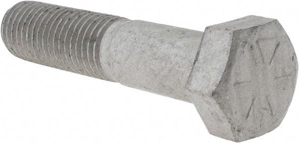 Armor Coat - 3/4-10 UNC, 3-1/2" Length Under Head Hex Head Cap Screw - Partially Threaded, Grade 8 Steel, 1-1/8" Hex - Apex Tool & Supply