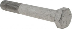 Armor Coat - 3/4-10 UNC, 5" Length Under Head Hex Head Cap Screw - Partially Threaded, Grade 8 Steel, 1-1/8" Hex - Apex Tool & Supply