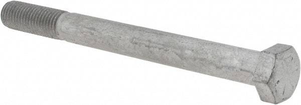 Armor Coat - 3/4-10 UNC, 8" Length Under Head Hex Head Cap Screw - Partially Threaded, Grade 8 Steel, 1-1/8" Hex - Apex Tool & Supply