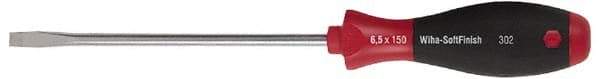 Wiha - Standard Slotted Screwdriver - Ergonomic Handle - Apex Tool & Supply