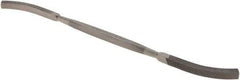 Grobet - 7" Riffler Precision Swiss Pattern File - Silversmith's Handle - Apex Tool & Supply
