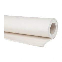 Made in USA - 36" Wide, 1/8" Thick, Neoprene Rubber Foam Sheet - 50 to 60 Durometer, White, -20 to 170°F, 900 psi Tensile Strength, Cut-to-Length - Apex Tool & Supply