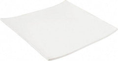 Made in USA - 12" Long, 12" Wide, 3/8" Thick, Neoprene Rubber Foam Sheet - 50 to 60 Durometer, White, -20 to 170°F, 900 psi Tensile Strength, Stock Length - Apex Tool & Supply