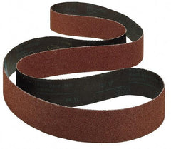 3M - 4" Wide x 168" OAL, Aluminum Oxide Abrasive Belt - Aluminum Oxide, Coarse, Nonwoven, Series SC-BL - Apex Tool & Supply