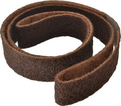 3M - 2" Wide x 72" OAL, Aluminum Oxide Abrasive Belt - Aluminum Oxide, Coarse, Nonwoven, Series SC-BS - Apex Tool & Supply