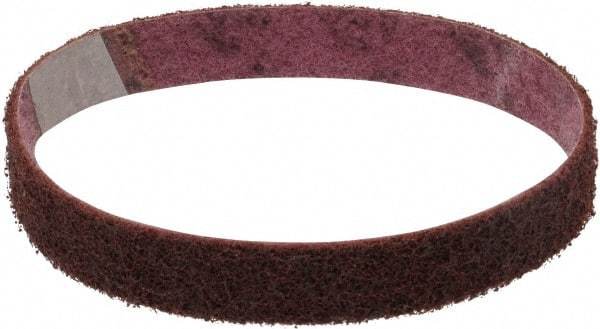 3M - 1" Wide x 21" OAL, Aluminum Oxide Abrasive Belt - Aluminum Oxide, Medium, Nonwoven, Series SC-BL - Apex Tool & Supply