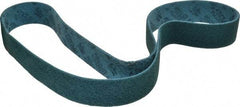3M - 2" Wide x 60" OAL, Aluminum Oxide Abrasive Belt - Aluminum Oxide, Very Fine, Nonwoven, Series SC-BL - Apex Tool & Supply