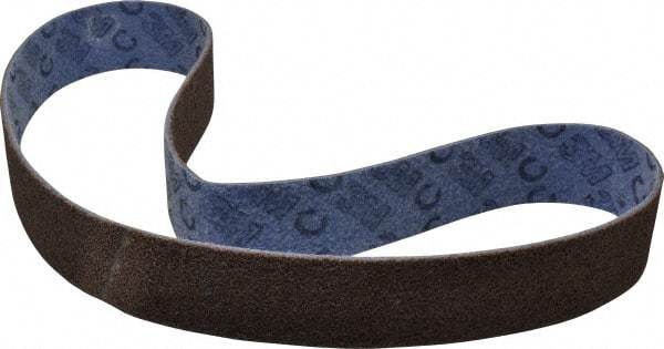 3M - 2-1/2" Wide x 60" OAL, Aluminum Oxide Abrasive Belt - Aluminum Oxide, Coarse, Nonwoven, Series SE-BL - Apex Tool & Supply