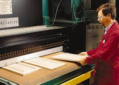 3M - 52" Wide x 103" OAL, 120 Grit, Aluminum Oxide Abrasive Belt - Aluminum Oxide, Fine, Coated, F Weighted Paper Backing, Series 364UZ - Apex Tool & Supply