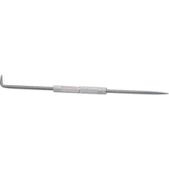 Moody Tools - 9" OAL Straight/Bent Scriber - High Carbon Steel with 2-Point Straight/Bent - Apex Tool & Supply