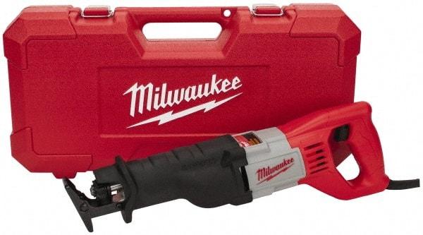 Milwaukee Tool - 3,000 Strokes per Minute, 3/4 Inch Stroke Length, Electric Reciprocating Saw - 120 Volts, 12 Amps - Apex Tool & Supply