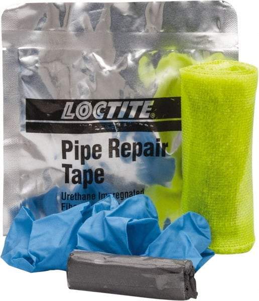 Loctite - 4"x12'" Pipe Tape Repair Kit - For Onsite Repairs of Cracked Pipes & Damaged Pipe Joints - Apex Tool & Supply