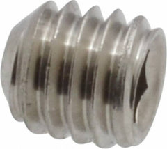 Value Collection - M3x0.50 Metric Coarse, 6mm OAL, Cup Point Set Screw - Grade 18-8 & Austenitic A2 Stainless Steel, 1.5mm Key - Apex Tool & Supply