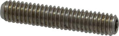 Value Collection - M4x0.70 Metric Coarse, 20mm OAL, Cup Point Set Screw - Grade 18-8 & Austenitic A2 Stainless Steel, 2mm Key - Apex Tool & Supply
