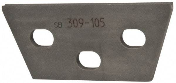 Kennametal - 3/16" Insert Width, Cutoff & Grooving Support Blade for Indexables - 1-1/2" Max Depth of Cut, 3/16" Blade Width - Apex Tool & Supply