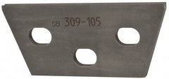 Kennametal - 3/16" Insert Width, Cutoff & Grooving Support Blade for Indexables - 1-1/2" Max Depth of Cut, 3/16" Blade Width - Apex Tool & Supply