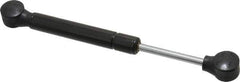 Value Collection - 0.24" Rod Diam, 0.59" Tube Diam, 80 Lb Capacity, Gas Spring - 7.5" Extended Length, 2" Stroke Length, Plastic Ball Socket, Black Nitride Piston - Apex Tool & Supply