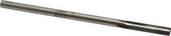 Made in USA - Letter M Carbide-Tipped 4 Flute Chucking Reamer - Straight Flute, 9/32" Straight Shank, 1-1/2" Flute Length, 6" OAL - Apex Tool & Supply