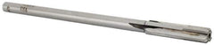 Made in USA - Letter R Carbide-Tipped 4 Flute Chucking Reamer - Straight Flute, 9/32" Straight Shank, 1-1/2" Flute Length, 6" OAL - Apex Tool & Supply