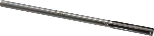 Made in USA - Letter S Carbide-Tipped 4 Flute Chucking Reamer - Straight Flute, 5/16" Straight Shank, 1-3/4" Flute Length, 7" OAL - Apex Tool & Supply