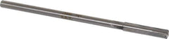 Made in USA - Letter T Carbide-Tipped 4 Flute Chucking Reamer - Straight Flute, 5/16" Straight Shank, 1-3/4" Flute Length, 7" OAL - Apex Tool & Supply