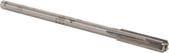 Made in USA - Letter W Carbide-Tipped 4 Flute Chucking Reamer - Straight Flute, 5/16" Straight Shank, 1-3/4" Flute Length, 7" OAL - Apex Tool & Supply
