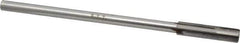 Made in USA - Letter Y Carbide-Tipped 4 Flute Chucking Reamer - Straight Flute, 5/16" Straight Shank, 1-3/4" Flute Length, 7" OAL - Apex Tool & Supply