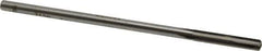 Made in USA - #3 Carbide-Tipped 4 Flute Chucking Reamer - Straight Flute, 13/64" Straight Shank, 1-1/4" Flute Length, 5" OAL - Apex Tool & Supply
