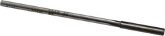 Made in USA - #6 Carbide-Tipped 4 Flute Chucking Reamer - Straight Flute, 11/64" Straight Shank, 1-1/8" Flute Length, 4-1/2" OAL - Apex Tool & Supply