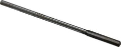Made in USA - #8 Carbide-Tipped 4 Flute Chucking Reamer - Straight Flute, 11/64" Straight Shank, 1-1/8" Flute Length, 4-1/2" OAL - Apex Tool & Supply