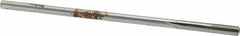 Made in USA - #20 Carbide-Tipped 4 Flute Chucking Reamer - Straight Flute, 0.151" Straight Shank, 1" Flute Length, 4" OAL - Apex Tool & Supply