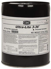 CRC - 5 Gal Pail Dry Film Lubricant - Amber, -40°F to 300°F, Food Grade - Apex Tool & Supply