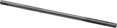 Made in USA - 5/32" Carbide-Tipped 4 Flute Chucking Reamer - Straight Flute, 0.151" Straight Shank, 1" Flute Length, 4" OAL - Apex Tool & Supply