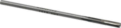 Made in USA - 0.1615" Carbide-Tipped 4 Flute Chucking Reamer - Straight Flute, 0.151" Straight Shank, 1" Flute Length, 4" OAL - Apex Tool & Supply
