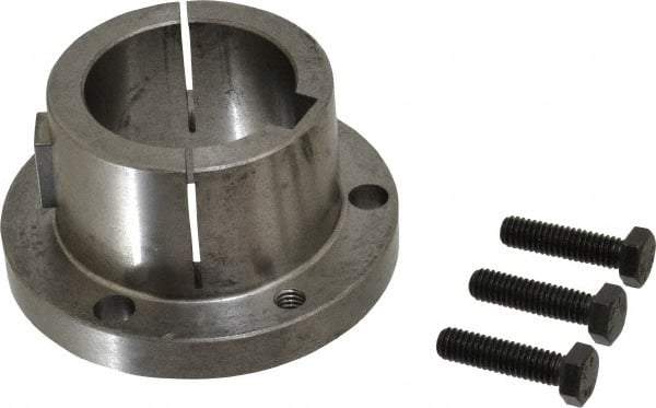 Browning - 1-7/8" Bore, 1/2" Wide Keyway, 1/4" Deep Keyway, B Sprocket Bushing - 2.557 to 2-5/8" Outside Diam, For Use with B5V Sheaves - Apex Tool & Supply