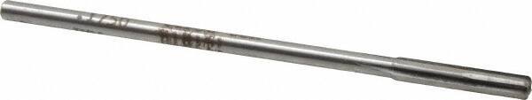 Made in USA - 0.175" Carbide-Tipped 6 Flute Chucking Reamer - Straight Flute, 9/16" Straight Shank, 1" Flute Length, 4" OAL - Apex Tool & Supply