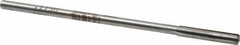 Made in USA - 0.175" Carbide-Tipped 6 Flute Chucking Reamer - Straight Flute, 9/16" Straight Shank, 1" Flute Length, 4" OAL - Apex Tool & Supply