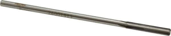 Made in USA - 0.1915" Carbide-Tipped 4 Flute Chucking Reamer - Straight Flute, 11/64" Straight Shank, 1-1/8" Flute Length, 4-1/2" OAL - Apex Tool & Supply