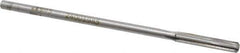 Made in USA - 0.1985" Carbide-Tipped 4 Flute Chucking Reamer - Straight Flute, 11/64" Straight Shank, 1-1/8" Flute Length, 4-1/2" OAL - Apex Tool & Supply