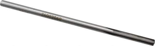 Made in USA - 0.206" Carbide-Tipped 4 Flute Chucking Reamer - Straight Flute, 13/64" Straight Shank, 1-1/4" Flute Length, 5" OAL - Apex Tool & Supply