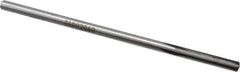 Made in USA - 0.206" Carbide-Tipped 4 Flute Chucking Reamer - Straight Flute, 13/64" Straight Shank, 1-1/4" Flute Length, 5" OAL - Apex Tool & Supply