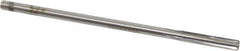 Made in USA - 0.22" Carbide-Tipped 6 Flute Chucking Reamer - Straight Flute, 13/64" Straight Shank, 1-1/4" Flute Length, 5" OAL - Apex Tool & Supply