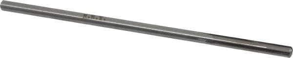 Made in USA - 0.225" Carbide-Tipped 4 Flute Chucking Reamer - Straight Flute, 7/32" Straight Shank, 1-1/2" Flute Length, 6" OAL - Apex Tool & Supply