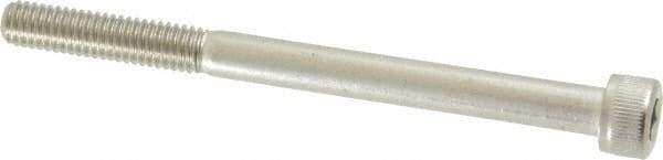 Value Collection - M6x1.00 Metric Coarse Hex Socket Drive, Socket Cap Screw - Grade 18-8 & Austenitic A2 Stainless Steel, Uncoated, Partially Threaded, 75mm Length Under Head - Apex Tool & Supply