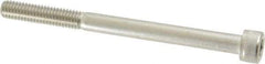 Value Collection - M6x1.00 Metric Coarse Hex Socket Drive, Socket Cap Screw - Grade 18-8 & Austenitic A2 Stainless Steel, Uncoated, Partially Threaded, 75mm Length Under Head - Apex Tool & Supply