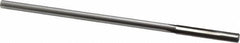 Made in USA - 0.235" Carbide-Tipped 8 Flute Chucking Reamer - Straight Flute, 7/32" Straight Shank, 1-1/2" Flute Length, 6" OAL - Apex Tool & Supply