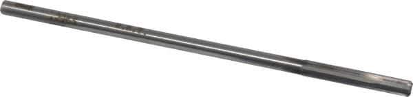 Made in USA - 0.2365" Carbide-Tipped 4 Flute Chucking Reamer - Straight Flute, 7/32" Straight Shank, 1-1/2" Flute Length, 6" OAL - Apex Tool & Supply