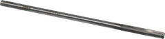 Made in USA - 0.2365" Carbide-Tipped 4 Flute Chucking Reamer - Straight Flute, 7/32" Straight Shank, 1-1/2" Flute Length, 6" OAL - Apex Tool & Supply
