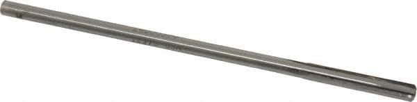 Made in USA - 0.237" Carbide-Tipped 4 Flute Chucking Reamer - Straight Flute, 7/32" Straight Shank, 1-1/2" Flute Length, 6" OAL - Apex Tool & Supply